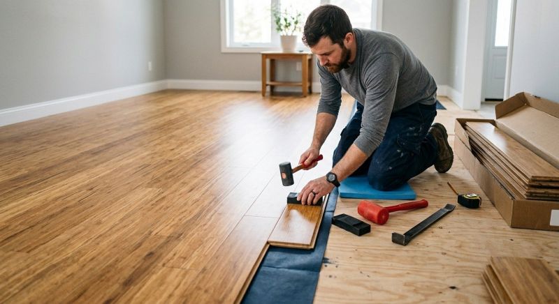 Bamboo Flooring Installation in Encinitas, CA
