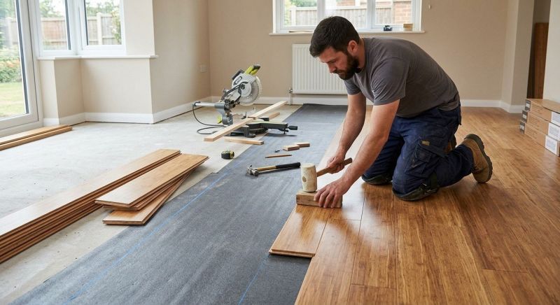 Bamboo Flooring Installation in Encinitas, CA