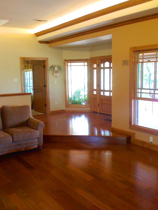 Cherry Floor Installation in Valley Center, CA