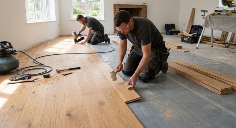 Hardwood Floor Installation in San Diego County, CA