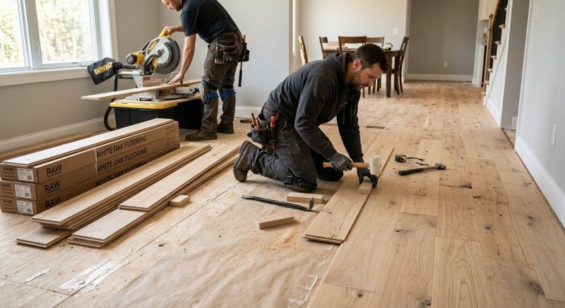 Hardwood Floor Installation in San Diego County, CA