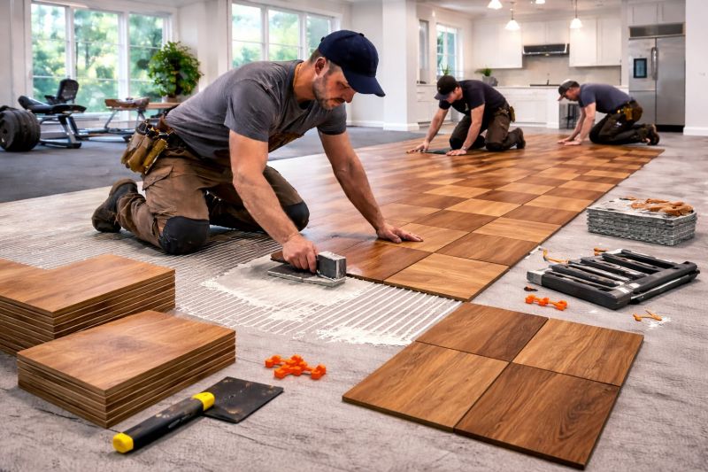 Hardwood Floor Installation in Vista, CA