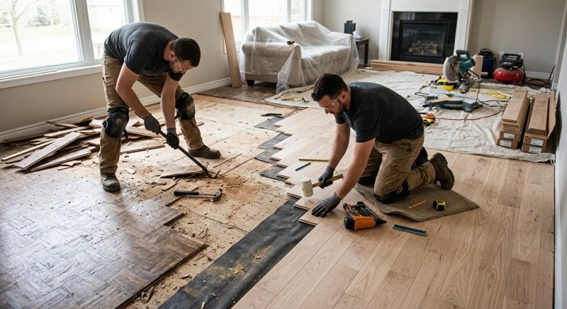 Hardwood Replacement in Escondido, CA