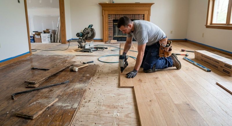 Hardwood Replacement in Fallbrook, CA