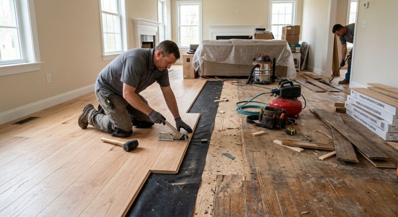 Hardwood Replacement in Rancho Santa Fe, CA