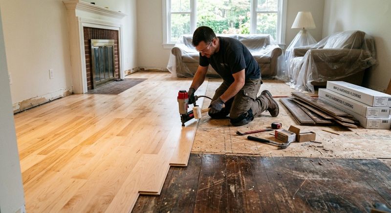 Maple Flooring Installation in San Diego, CA