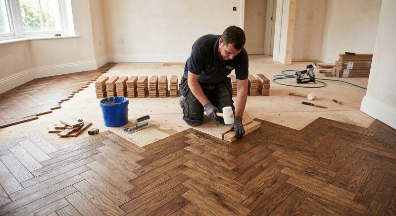 Parquet Flooring Installation in Encinitas, CA