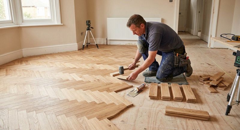 Parquet Flooring Installation in Encinitas, CA