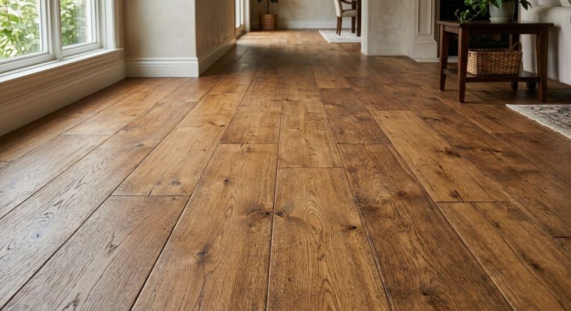 Wide Plank Floor Installation in Encinitas, CA