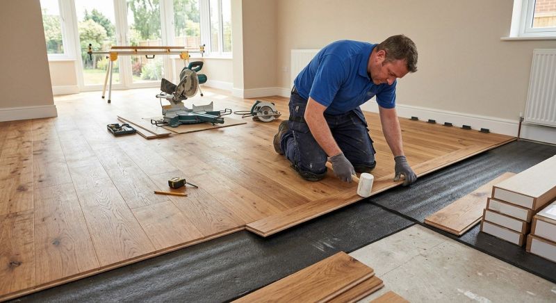 Wood Floor Replacement in Rancho Santa Fe, CA