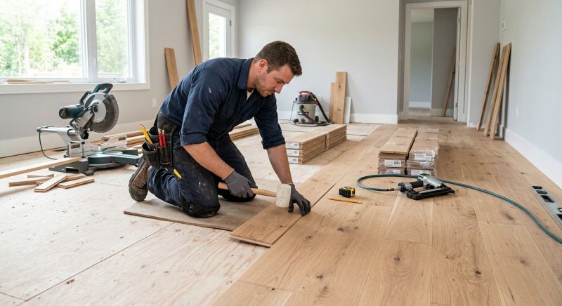 Wood Flooring Installation in Del Mar, CA