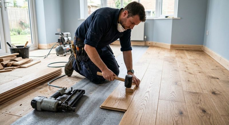 Wood Flooring Installation in Fallbrook, CA