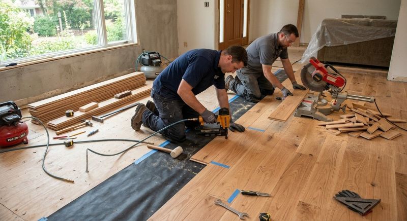 Wood Flooring Installation in Fallbrook, CA
