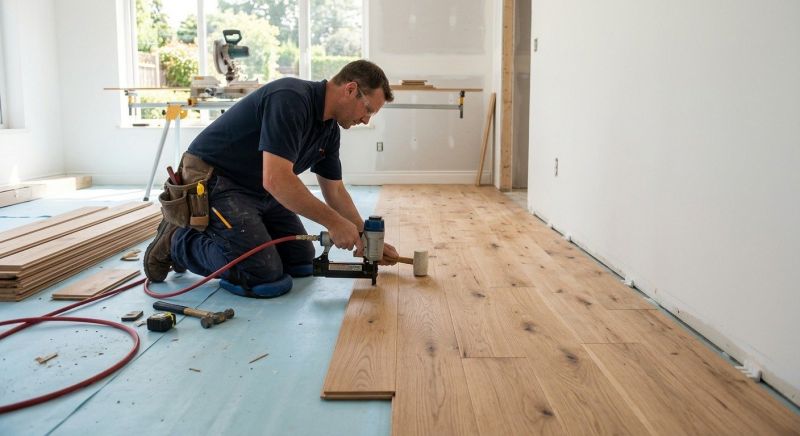 Wood Flooring Installation in Vista, CA